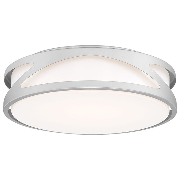 Access Lighting Lucia, LED Flush Mount, Satin Finish, Acrylic Lens Acrylic 49990LEDD-SAT/ACR - main